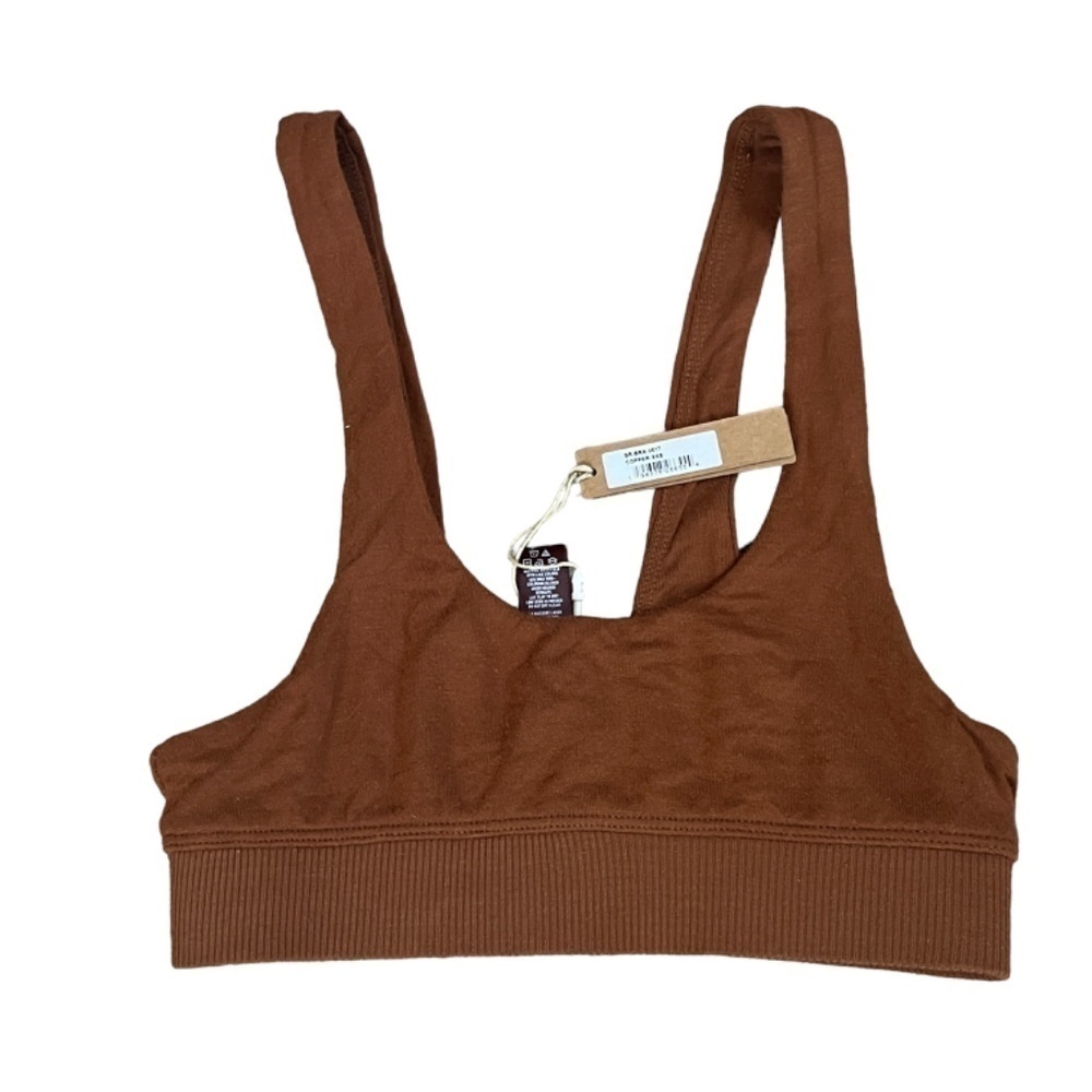 NWT Skims XXS‎ Lounge Bra Copper Brown